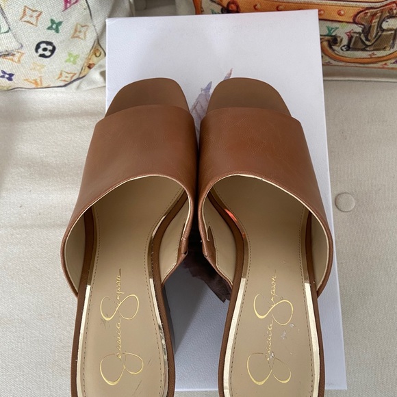 JESSICA SIMPSON WEDGE SANDALS - Picture 2 of 3